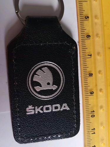 Vintage old keyring leather - vintage,
