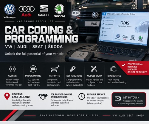 Audi seat skoda - vw, coding