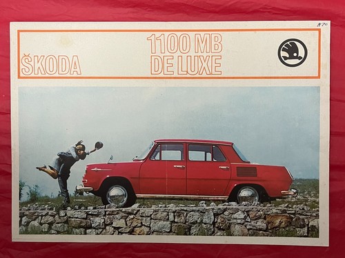 1970 skoda 1100 deluxe - skoda,