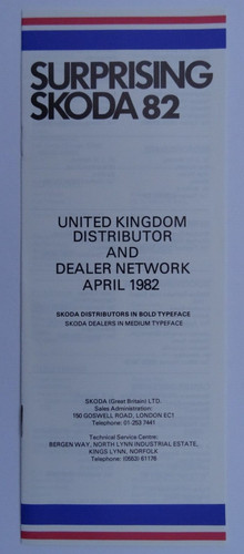 Skoda distributor dealer - distributor,