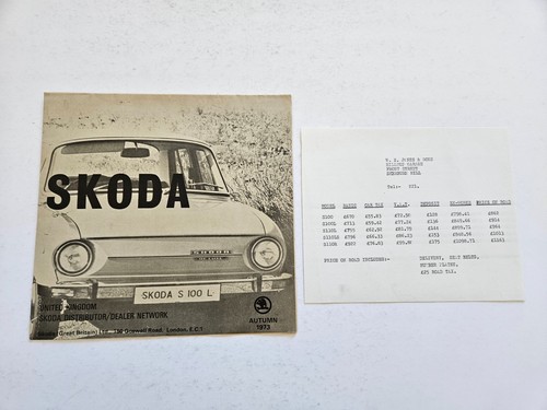 Skoda s100 s110 dealer - skoda,