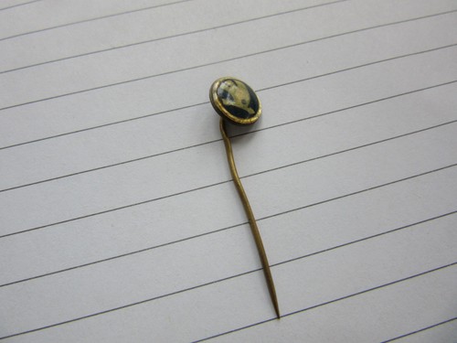 Skoda vintage stick pin badge - vintage,